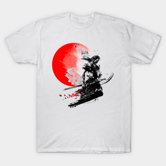 Japanese Warrior T-Shirt by vivalarevolucio